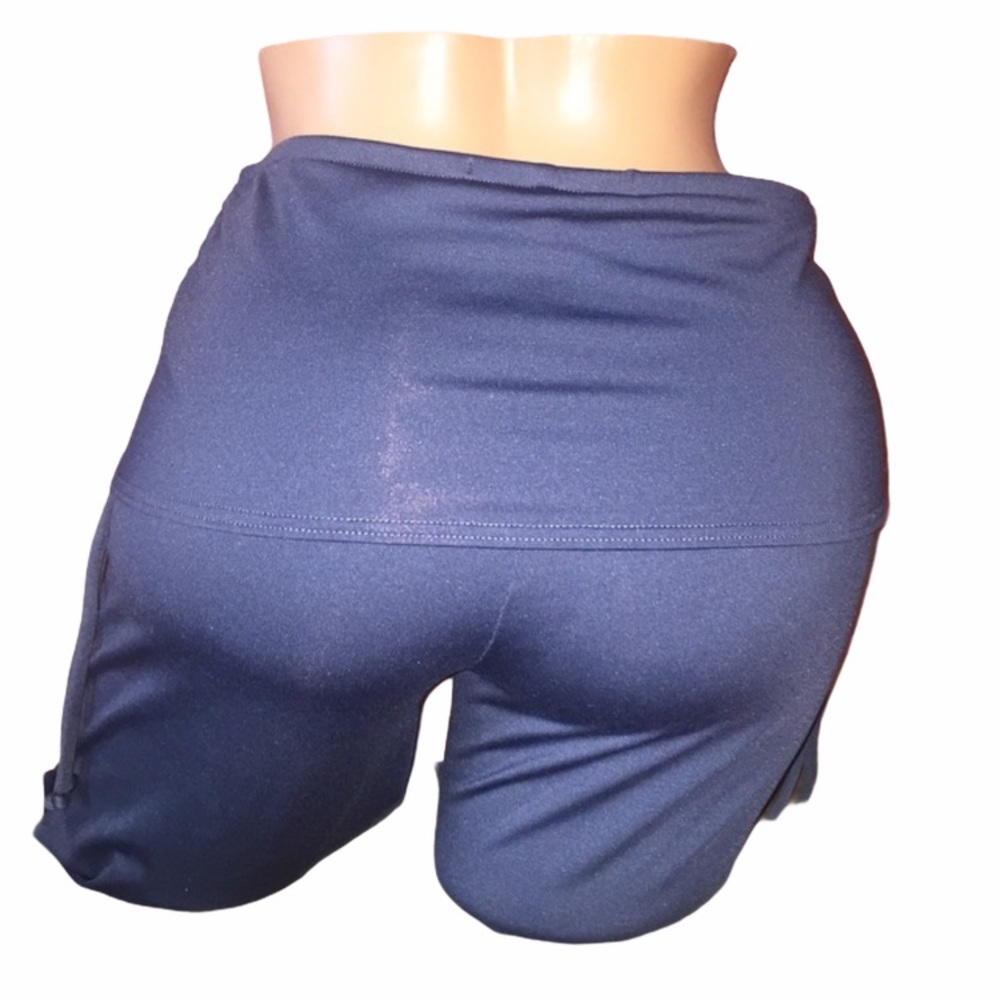 Reebok Grey Fold-over Workout Pants Small NEW